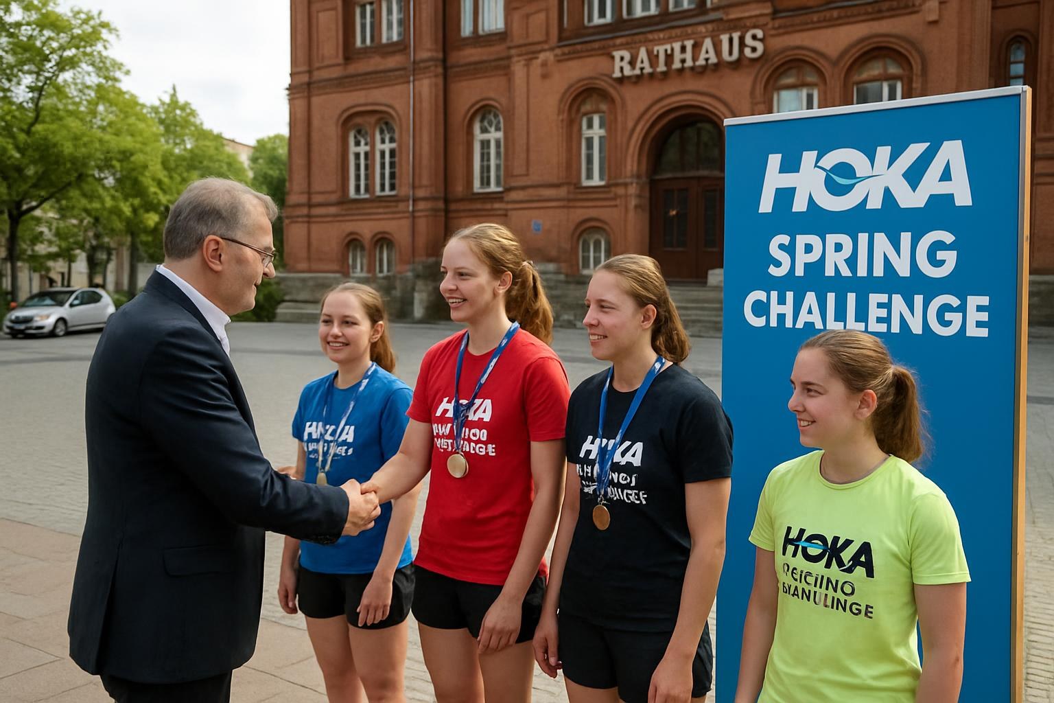 20. HOKA Spring Challenge: Sportstadtrat ehrt die Siegerinnen und Sieger - Reinickendorf