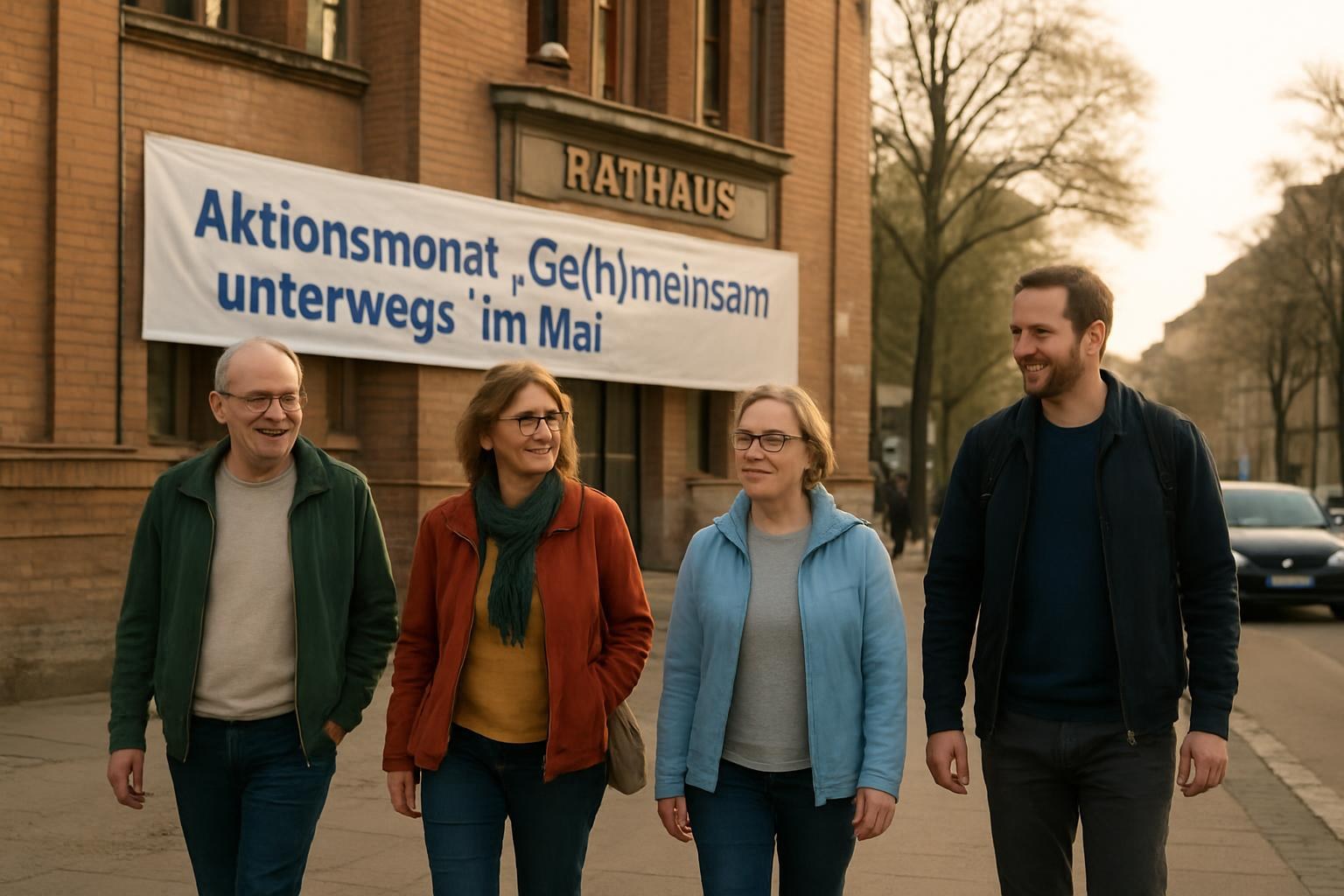 Aktionsmonat: „Ge(h)meinsam unterwegs“ im Mai - Lichtenberg