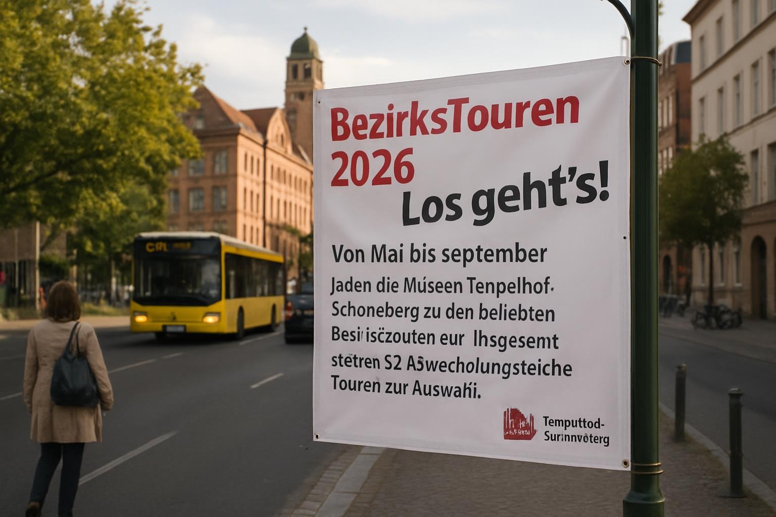 BezirksTouren 2026 - Los geht´s! - Tempelhof-Schöneberg