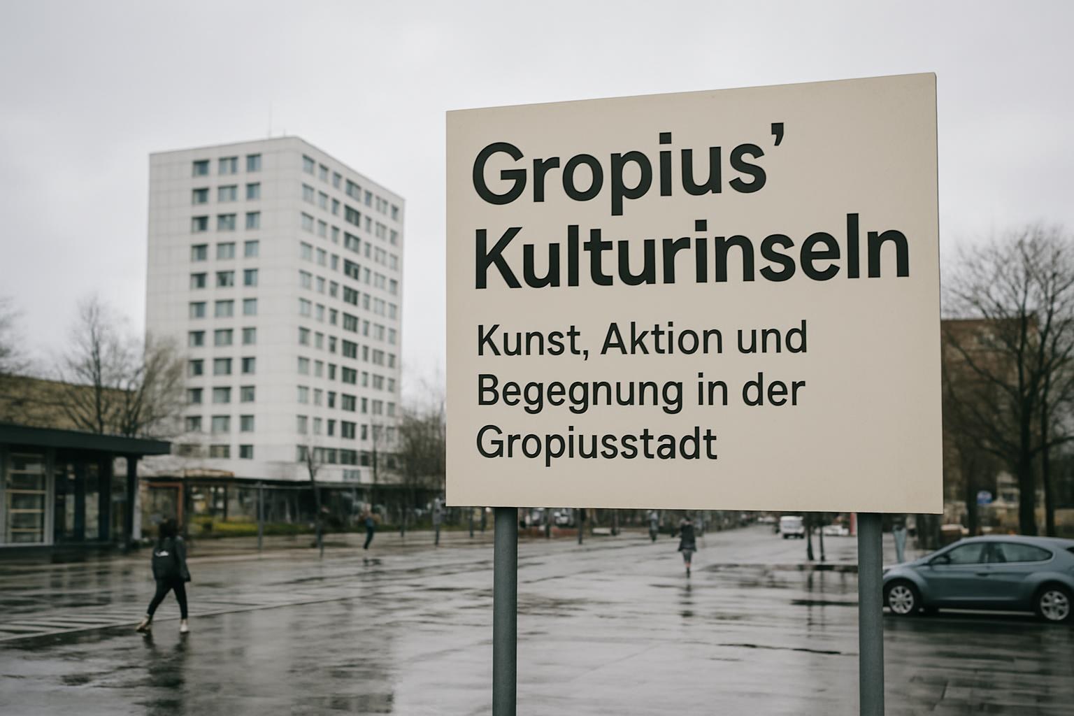 Gropiusʼ Kulturinseln ‒ Kunst, Aktion und Begegnung in der Gropiusstadt - Neukölln