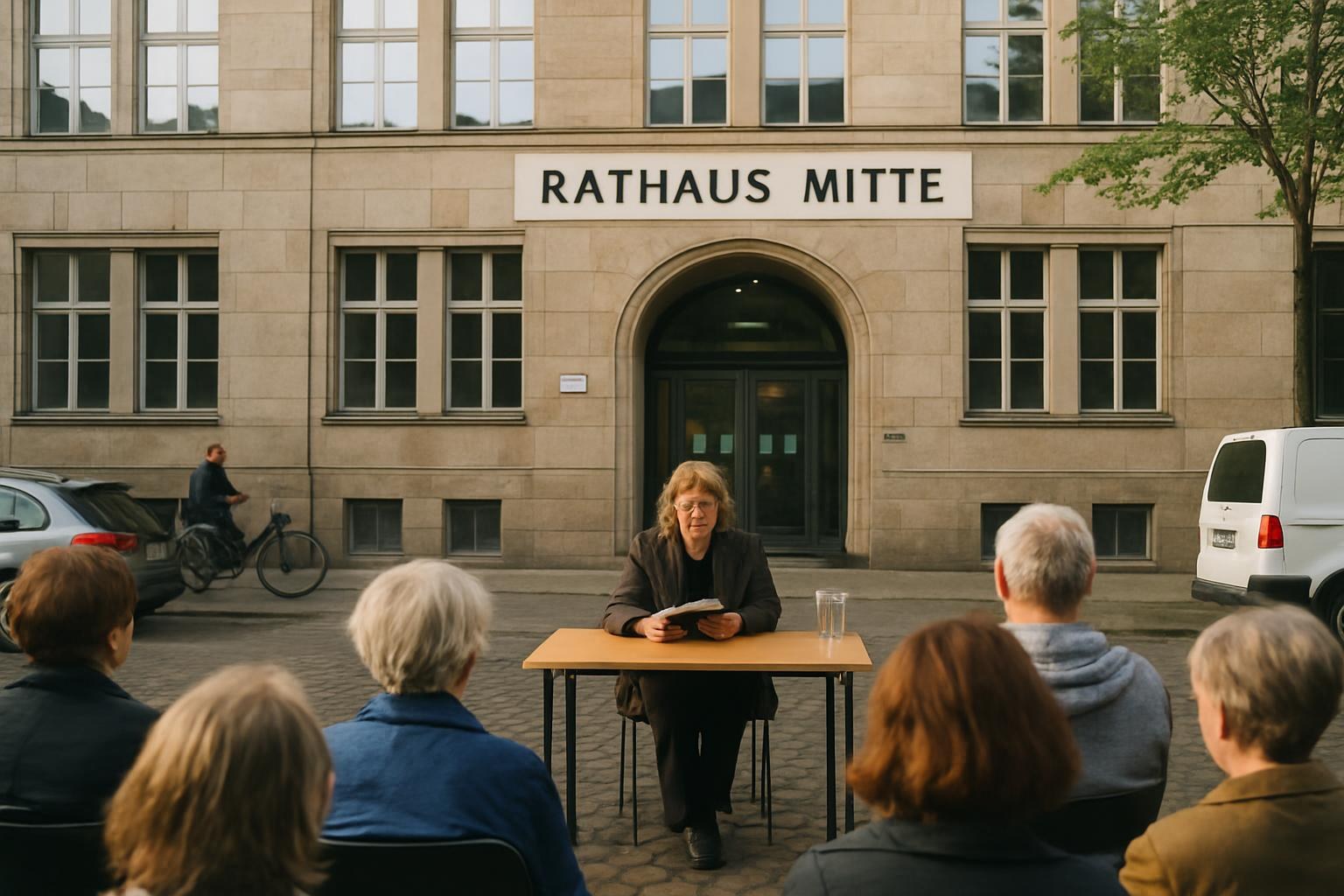 Lesung mit Bildhauerin Christiane Rößler im Rathaus Mitte - Mitte