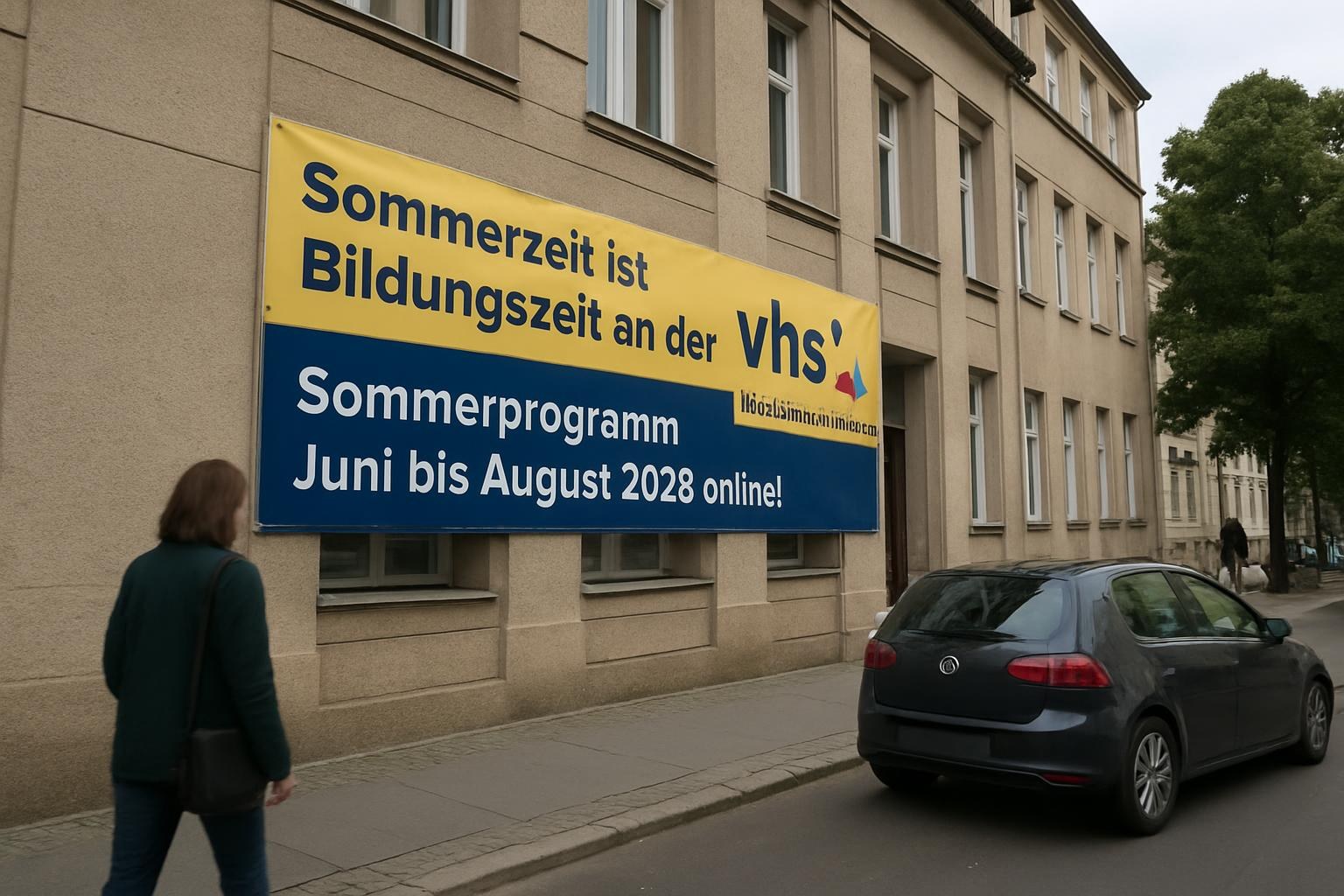 Sommerzeit ist Bildungszeit an der Volkshochschule Tempelhof-Schöneberg - Tempelhof-Schöneberg
