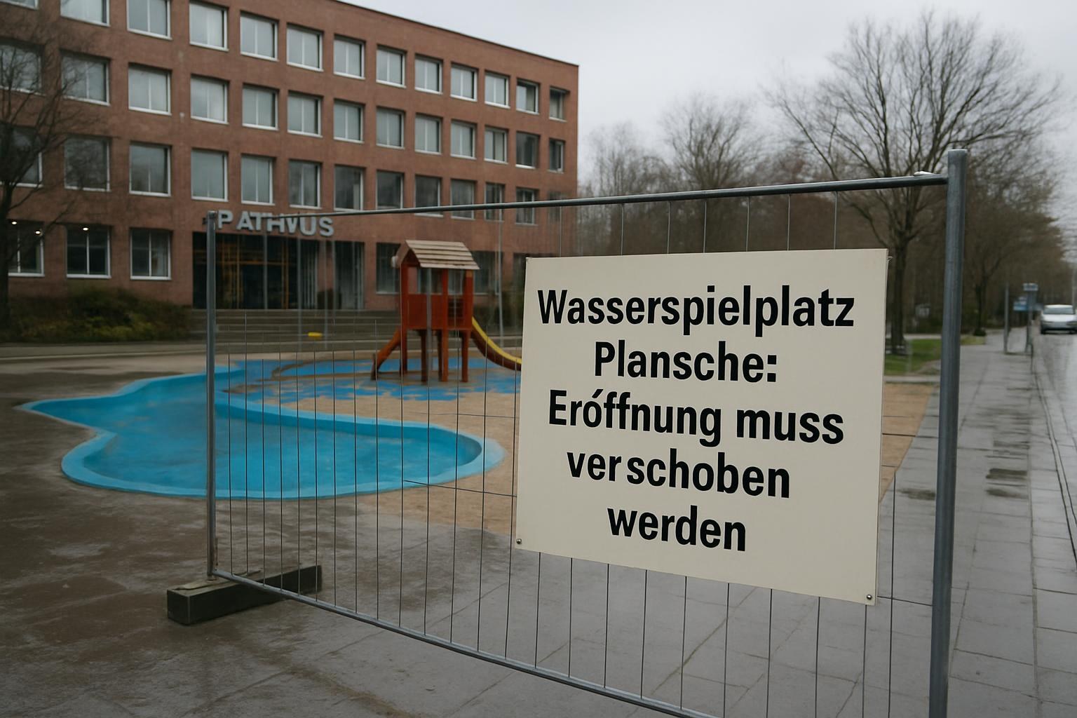 Wasserspielplatz Plansche: Eröffnung muss verschoben - Treptow-Köpenick